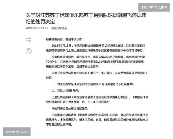 足协纪律处理:球队违规惩罚方案 足协纪律处理:球队违规惩罚方案